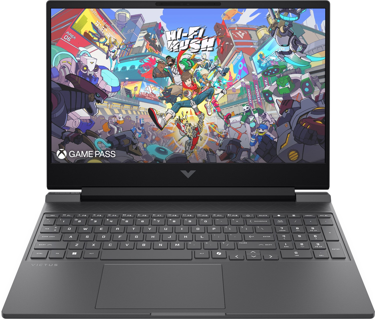 HP Victus 15-fb3067ua 15.6" FHD IPS,300n/Ryzen AI 5-340 (4.8)/24Gb/SSD512Gb/RTX 5060,8GB/DOS/Сірий