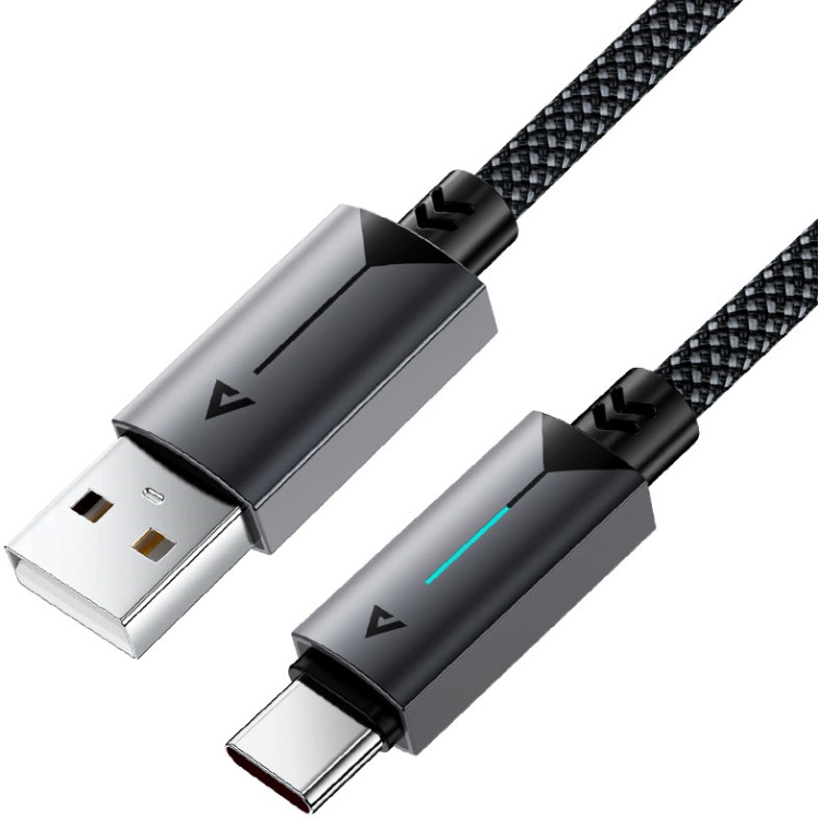 Кабель USB 2.0 AM-Type-C M, 1.2 м, 60W C19-04 Black Acefast
