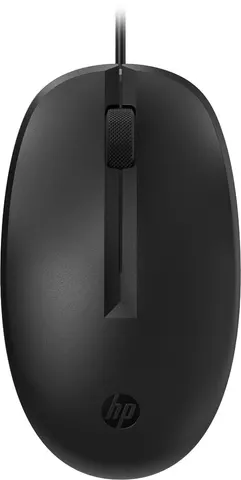 Мишка дротова HP 128 Laser Wired, 3кн., 1200 dpi, чорна