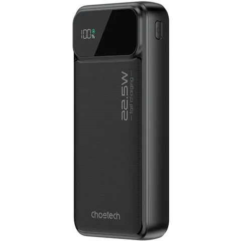 УМБ Choetech 20000mAh 22.5W PD,QC3.0 2USB-A+USB-C In/Out Black