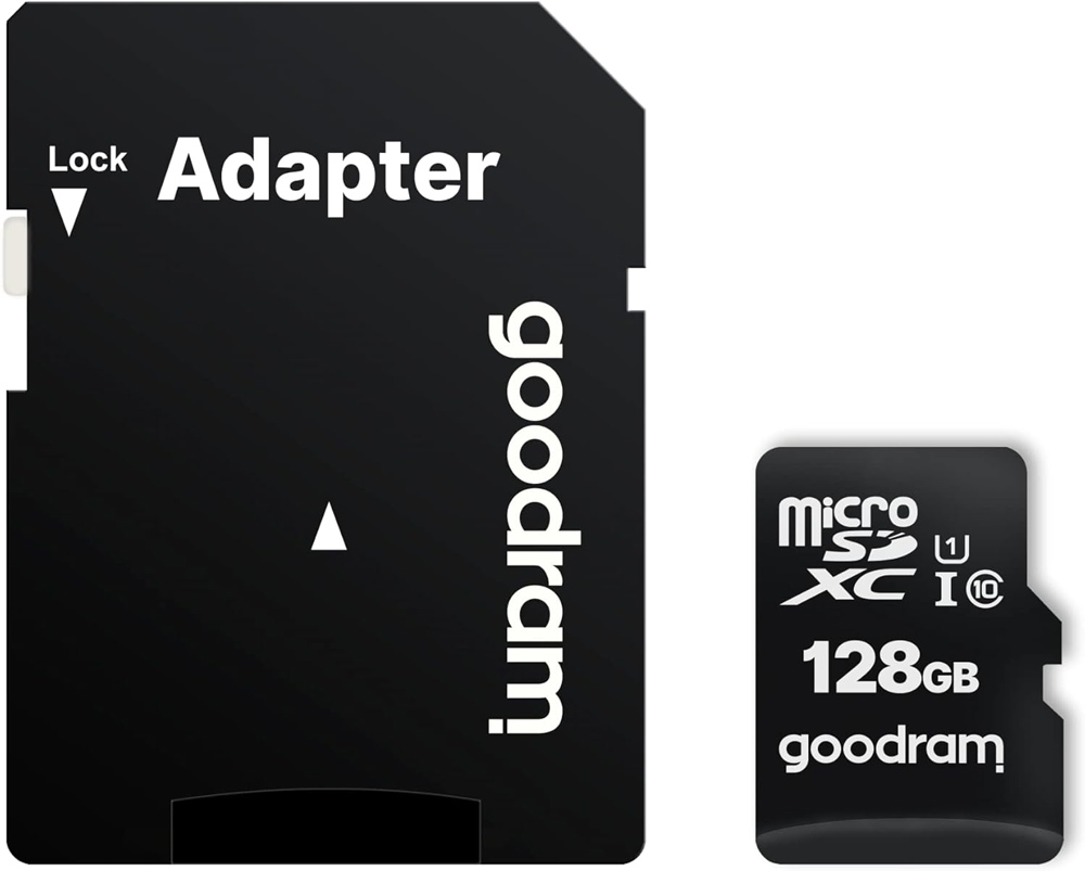 Memory card microSDXC 128Gb GoodRAM (class 10 UHS I U1) Retail + adapter