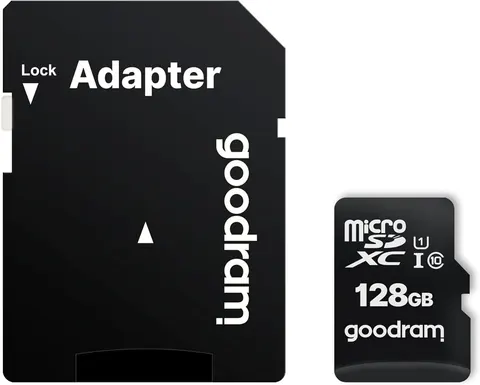 Memory card microSDXC 128Gb GoodRAM (class 10 UHS I U1) Retail + adapter