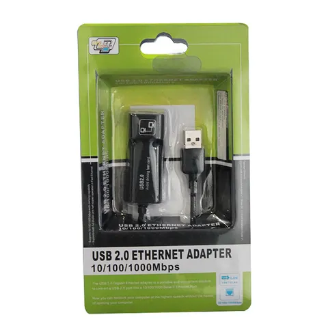 Перехідник USB 2.0 Type-A --> Ethernet RJ45 100Mb RTL