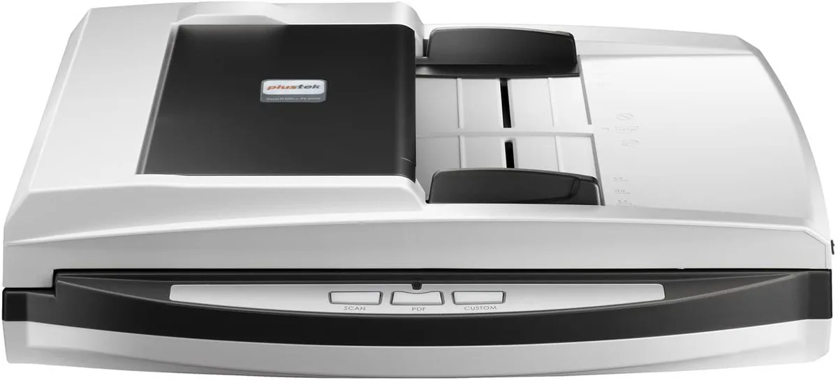 Сканер А4 Plustek SmartOffice PL4080 (1200 dpi, 48 bit, 40 стор/хв,LED, DADF, планшетний, потоковий)