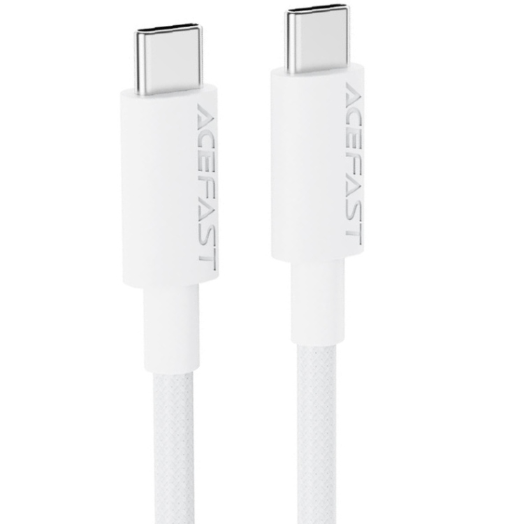Кабель USB 2.0 Type-C M-M, 1.2 м, 60W C18-03 White Acefast