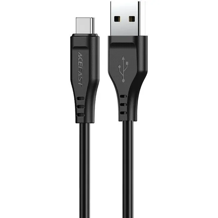Кабель USB 2.0 AM-Type-C M, 1.2 м, 60W TPE C3-04 Black Acefast