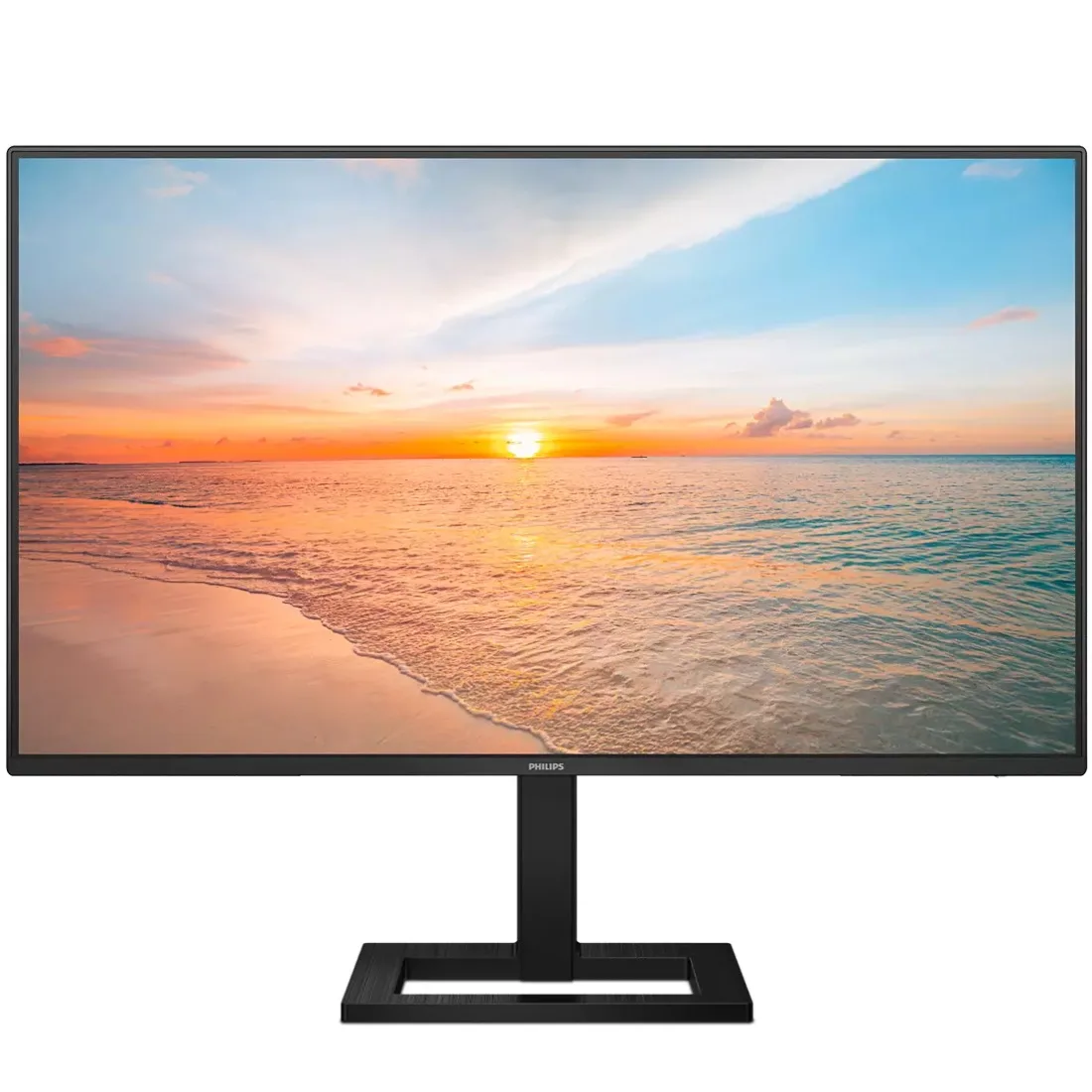 TFT 27" Philips 27E1N1300AE, IPS, 100Hz, 1ms, HDMI, USB-C, USB hub, HAS, колонки, чорний