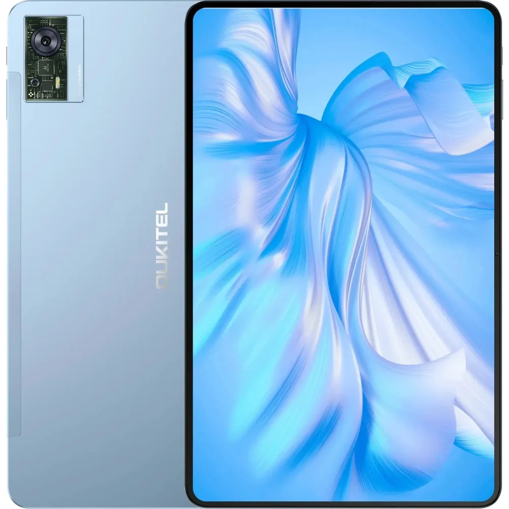 Планшет Oukitel OT5S 12" FHD/6GB/256GB/T606/8250mAh/16+8Мп/DualSIM/LTE/Чохол+Стилус/Metal Grey/Blue
