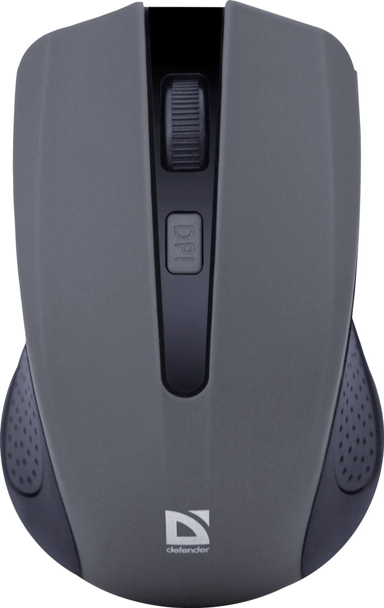 Мишка Defender Accura MM-935, бездротова, 4кн., до 1600dpi, сіра