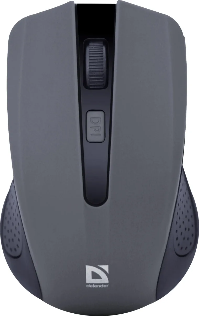 Мишка Defender Accura MM-935, бездротова, 4кн., до 1600dpi, сіра