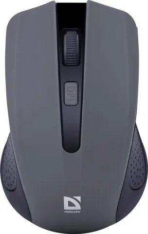 Мишка Defender Accura MM-935, бездротова, 4кн., до 1600dpi, сіра