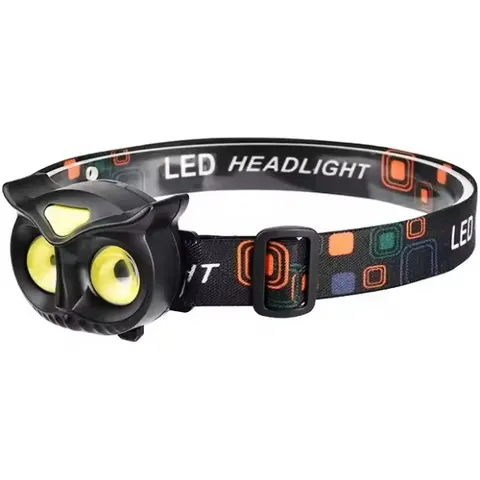 Ліхтар налобний LiitoKala LH-209, COB+LED, 3*ААА