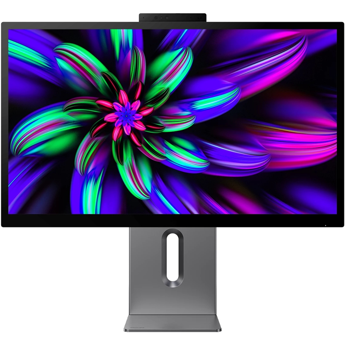 TFT 27" Philips 27E3U7903, 5K UHD, IPS, HDMI, DP, USB-C, RJ-45, USB-hub, Cam, HAS, Pivot,кол.,сірий
