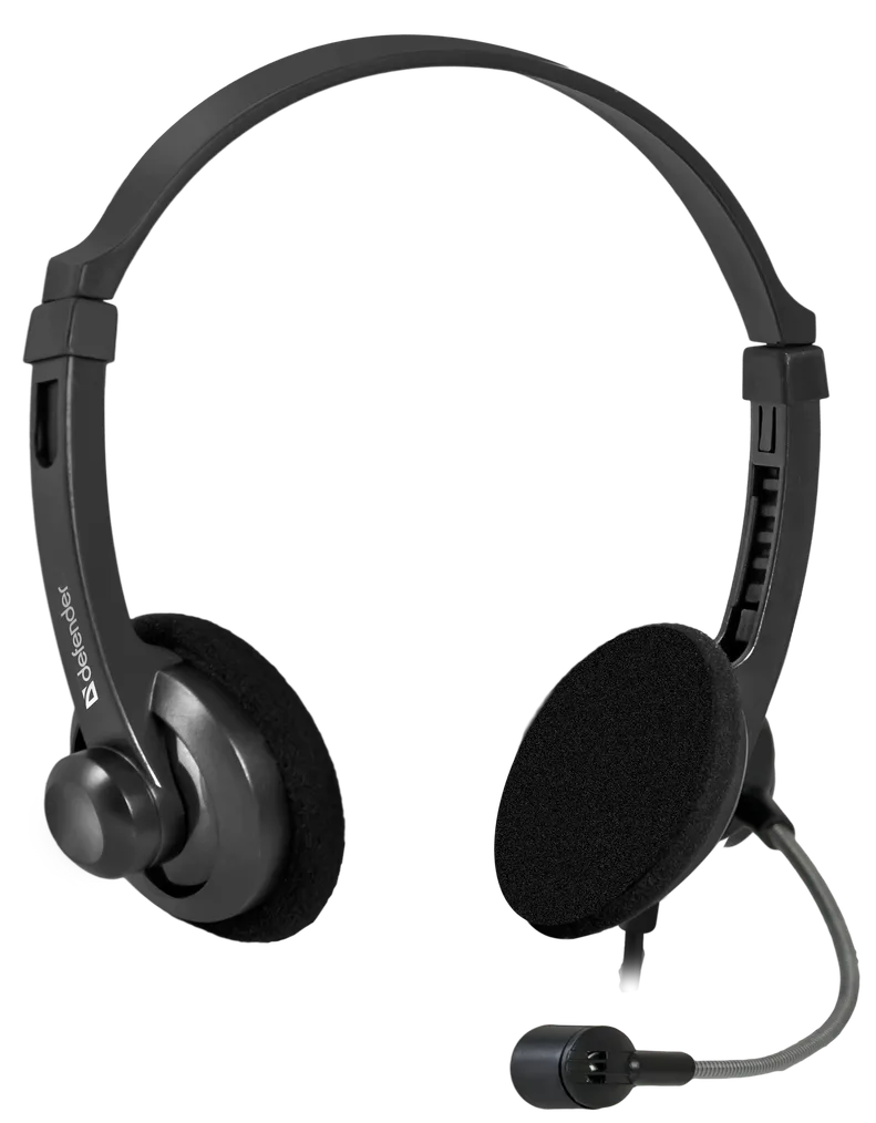 Гарнітура Defender Aura 104, 2х3,5мм, Black