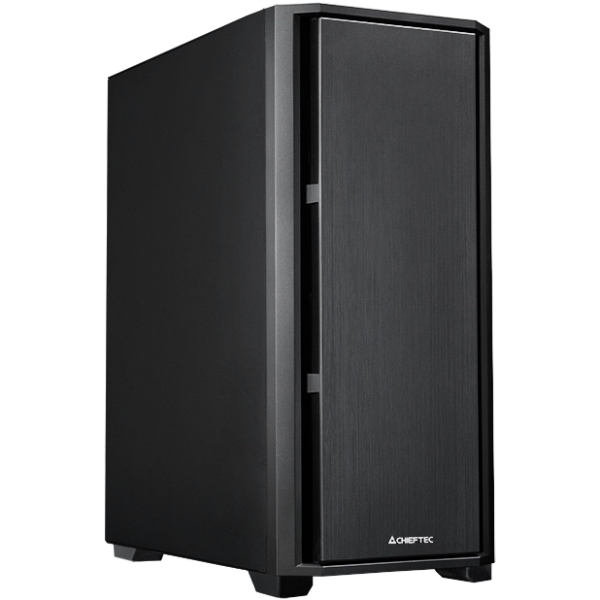 Корпус Chieftec Pro Midi Q AS-02B-OP ATX, без БЖ, Black