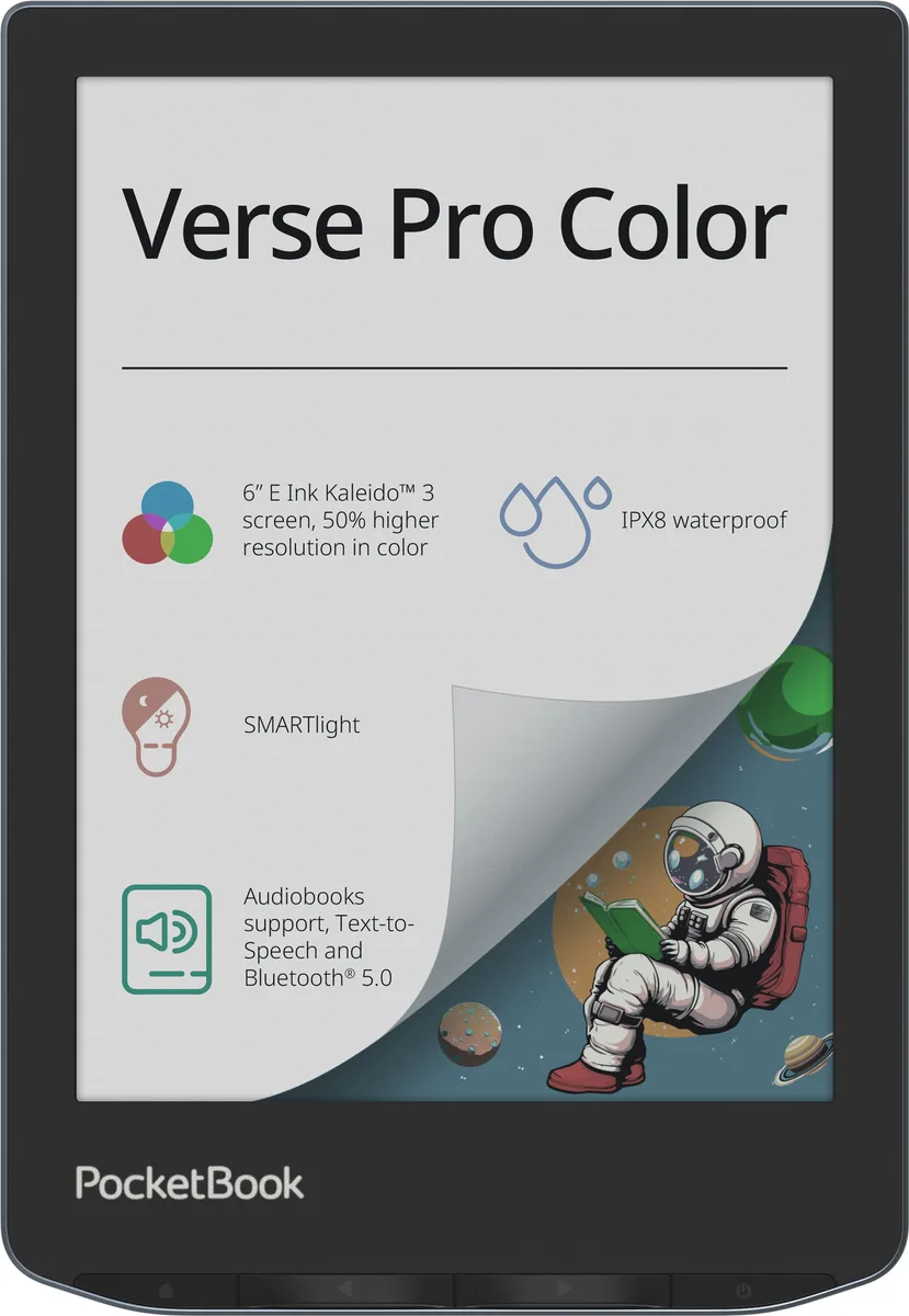 Електронна книжка PocketBook Verse Pro Color (PB634K3) Stormy Sea