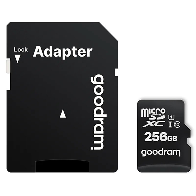 Memory card microSDXC 256Gb GoodRAM class 10 UHS I U1, Retail + adapter