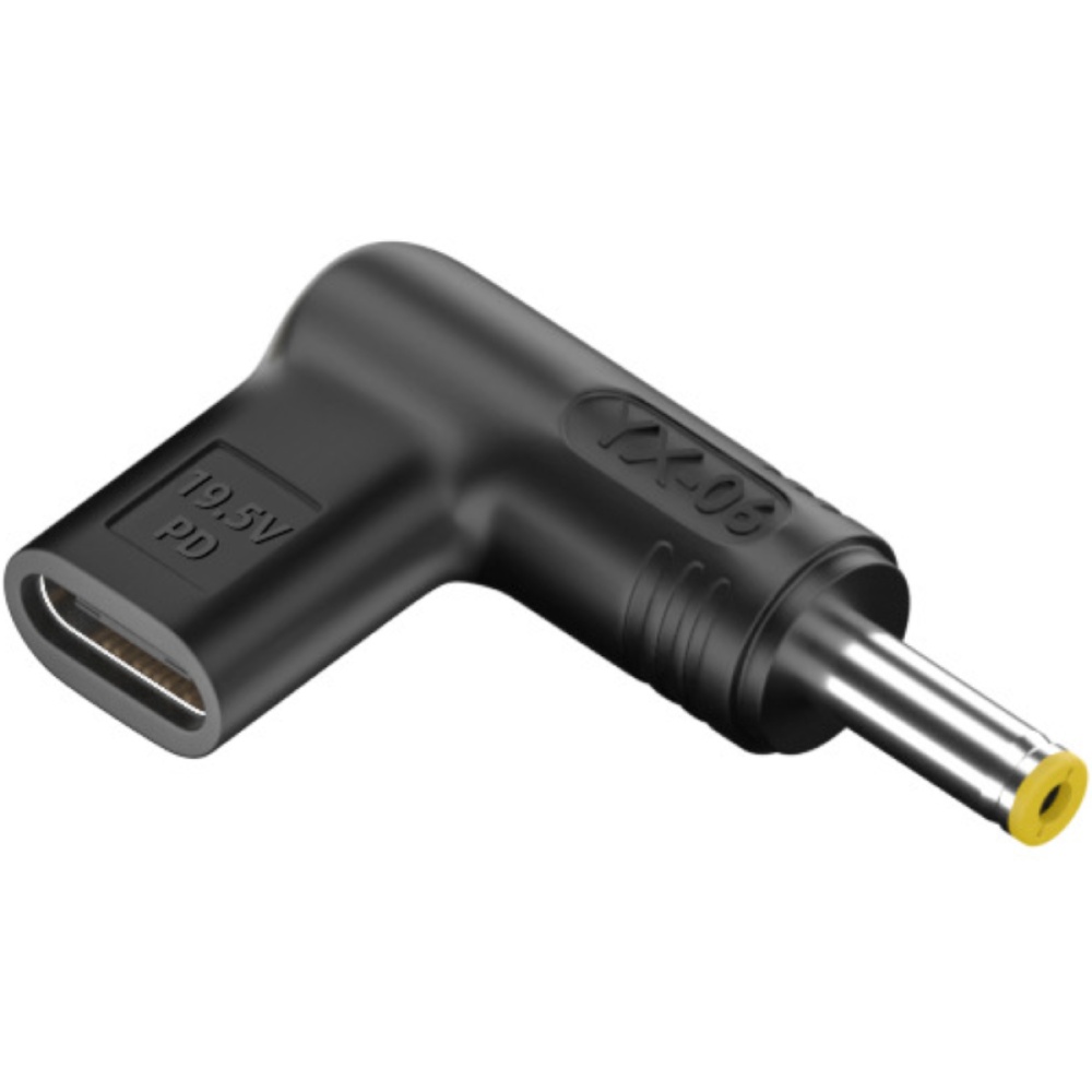 Перехідник живлення для ноутбуків PDType-C->DC19.5V, 5.5*2.5мм(універсальний:Acer,HP,Fujitsu,Toshiba