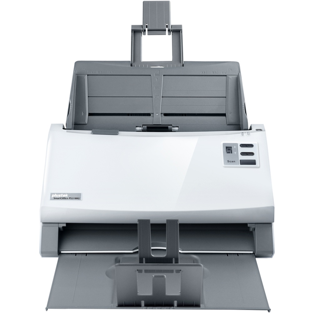 Сканер А4 Plustek SmartOffice PS3180U (600dpi 48bit LED DADF 80стор/хв протяжний потоковий)
