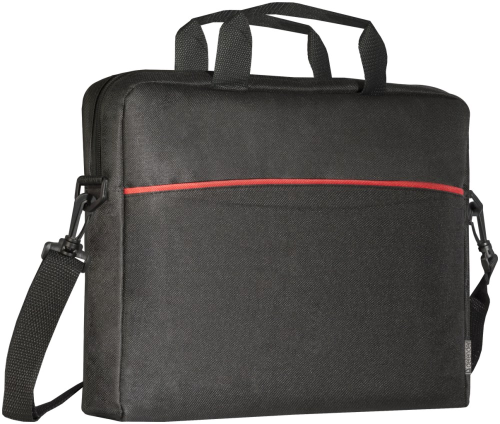 Сумка для ноутбука 15.6'' Defender Lite з кишенею, чорна