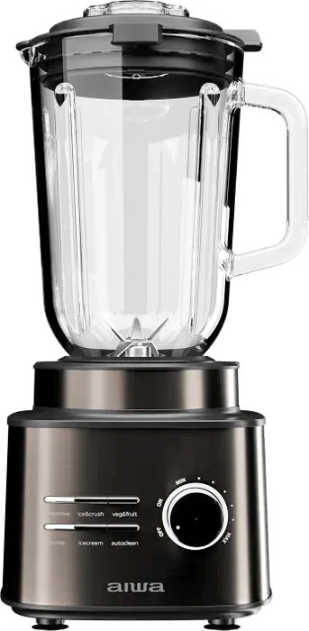 Блендер AIWA Saberu 2500 стаціонарний 2500Вт/ 6 швидк./ TURBO/ чаша для змішування 1.5л/ коричневий