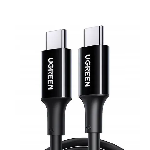 Кабель USB 2.0 Type-C M-M, 1 м, 100W Чорний, US300 UGREEN
