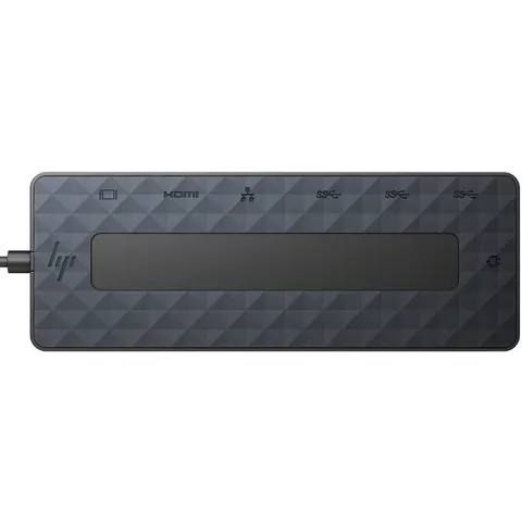 Док-станція USB3.1 Type-C --> HDMI 4K60Hz/USB 3.0x2/Type-Cx2/DP/RJ45/Ethernet чорна HP