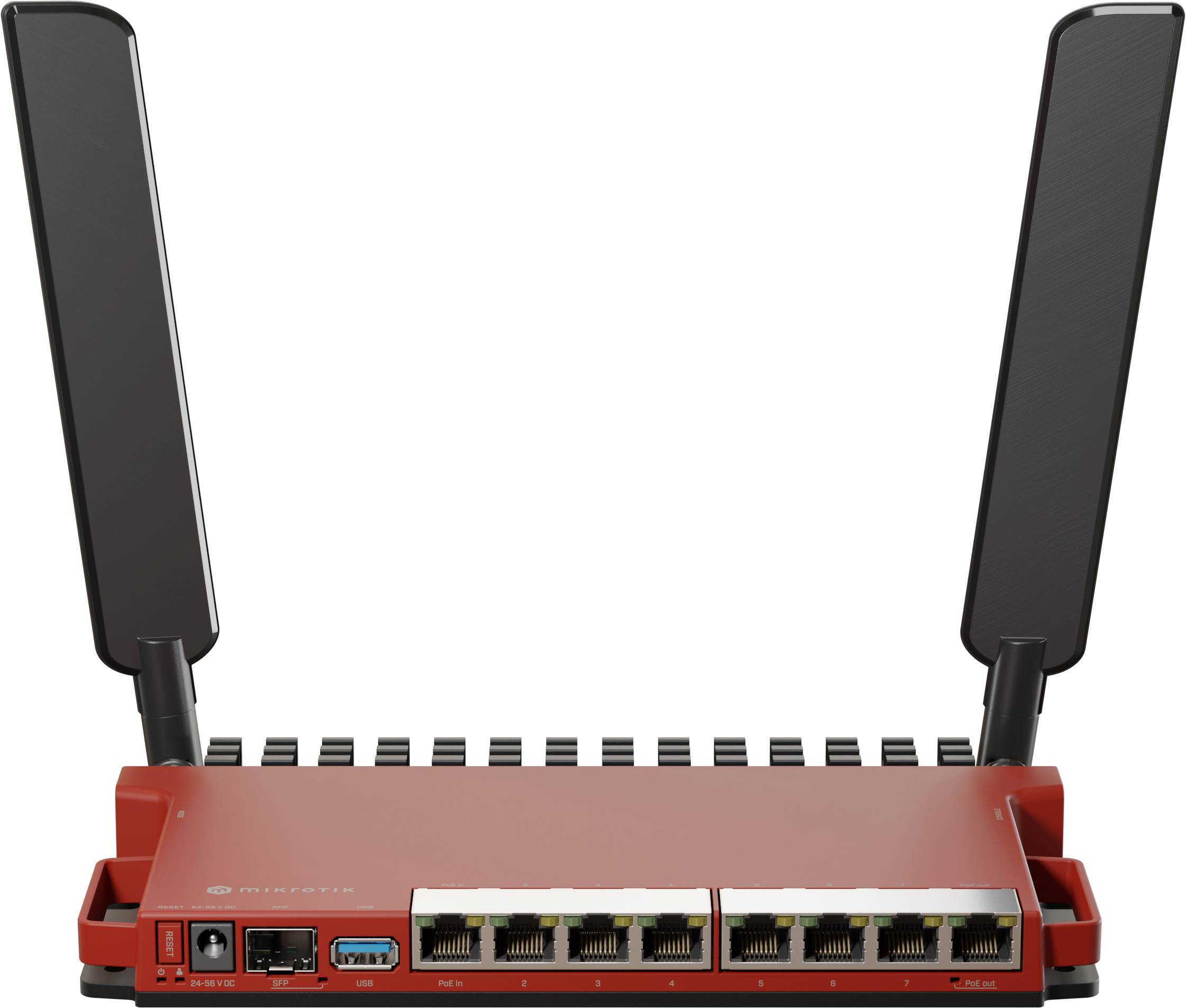 Маршрутизатор Mikrotik L009UiGS-2HaxD-IN, WiFi6 2.4GHz 802.11b/g/n/ax, 800MHz CPU, 512MB RAM, 8x1G E