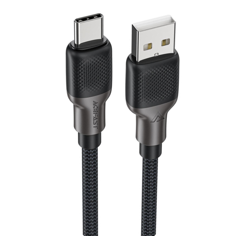 Кабель USB 2.0 AM-Type-C M, 1,2 м, 60W silicone braid C10-04 Acefast