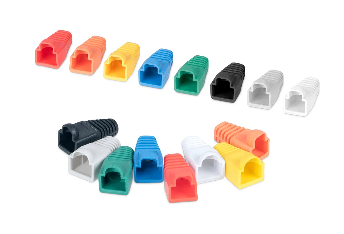 Ковпачок ізолюючий до конектора RJ-45 (сірі)