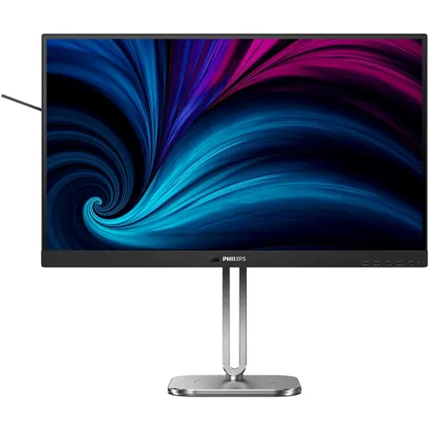 TFT 27" Philips 27B2U4601, QHD IPS,120Hz, HDMI,DP,USB-C, RJ45,USB-hub, HAS, Pivot, кол.,темно-сірий