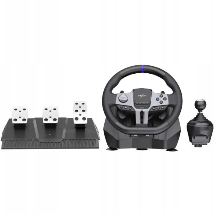Кермо і педалі, коробка передач PXN V9 GEN2 Bundle for PS4/XBOX/Xbox Series X|S/PC