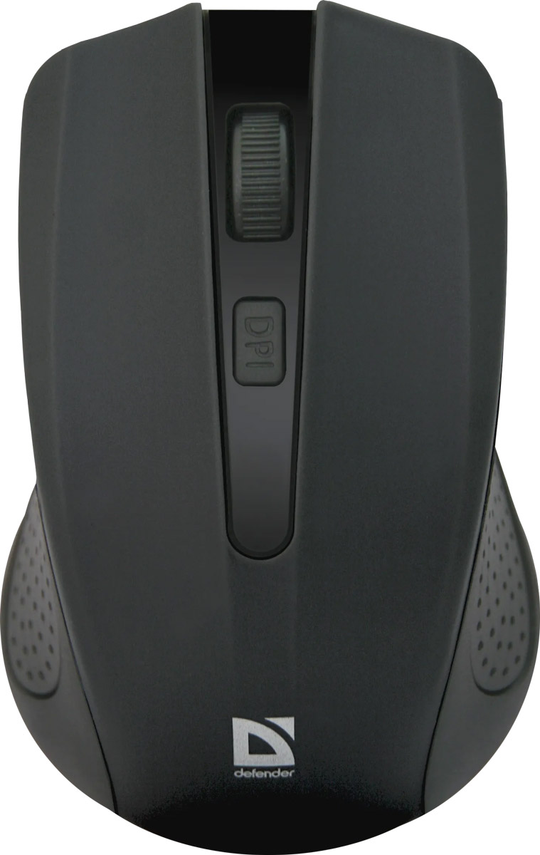 Мишка Defender Accura MM-935 бездротова, 4 кн. до 1600 dpi, чорна
