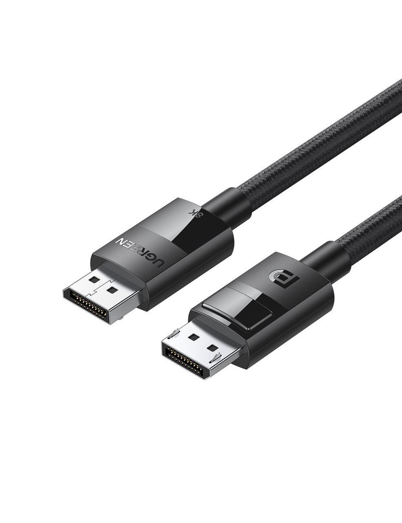 Кабель DisplayPort M - M V1.4 8K 2м Plastic Case Braided Cable DP114 чорний UGREEN