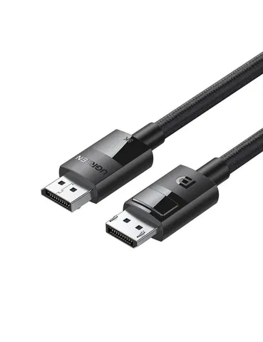 Кабель DisplayPort M - M V1.4 8K 2м Plastic Case Braided Cable DP114 чорний UGREEN