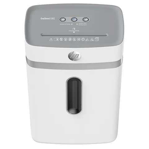 Знищувач документів HP OneShred 12CC, A4, 80g х 12 листів, 4*35, 23 л. P-4