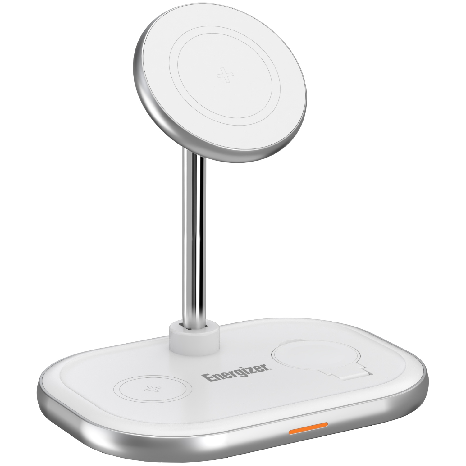 Зарядний пристрій Wireless 15W 3-in-1 Fast Charger white Energizer