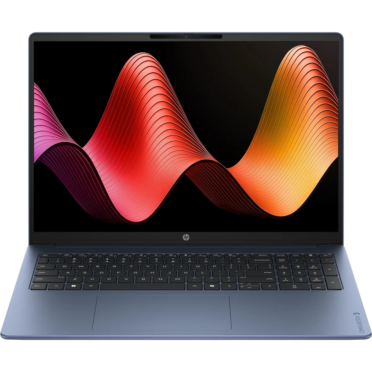 HP OmniBook 3 16-by0037ua 16" 2K IPS,300n/Ryzen 5 40 (4.3)/16Gb/SSD512Gb/Radeon/DOS/Синій