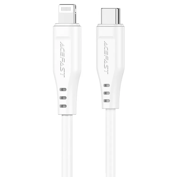 Кабель USB 2.0 Type-C M-Lightning M, 1.2м, білий, TPE C3-01 Acefast