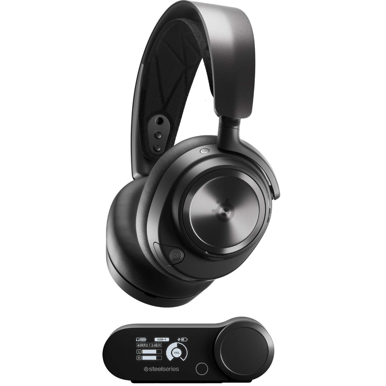 Ігрова гарнітура SteelSeries Arctis Nova Pro Wireless Black PC/PS/SW/MAC/MOB