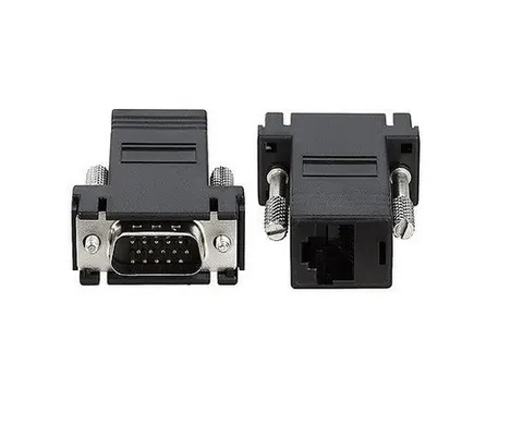 Перехідник VGA 15M --> RJ45 F (CAT5, CAT6)