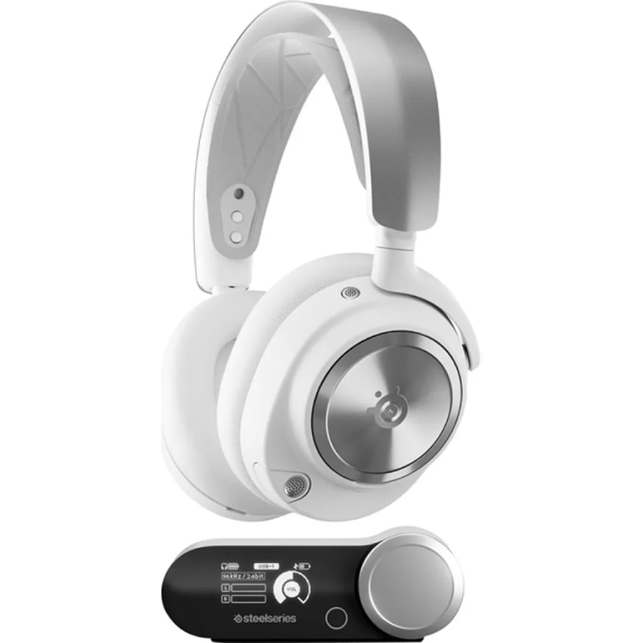 Ігрова гарнітура SteelSeries Arctis Nova Pro Wireless White PC/PS/SW/MAC/MOB