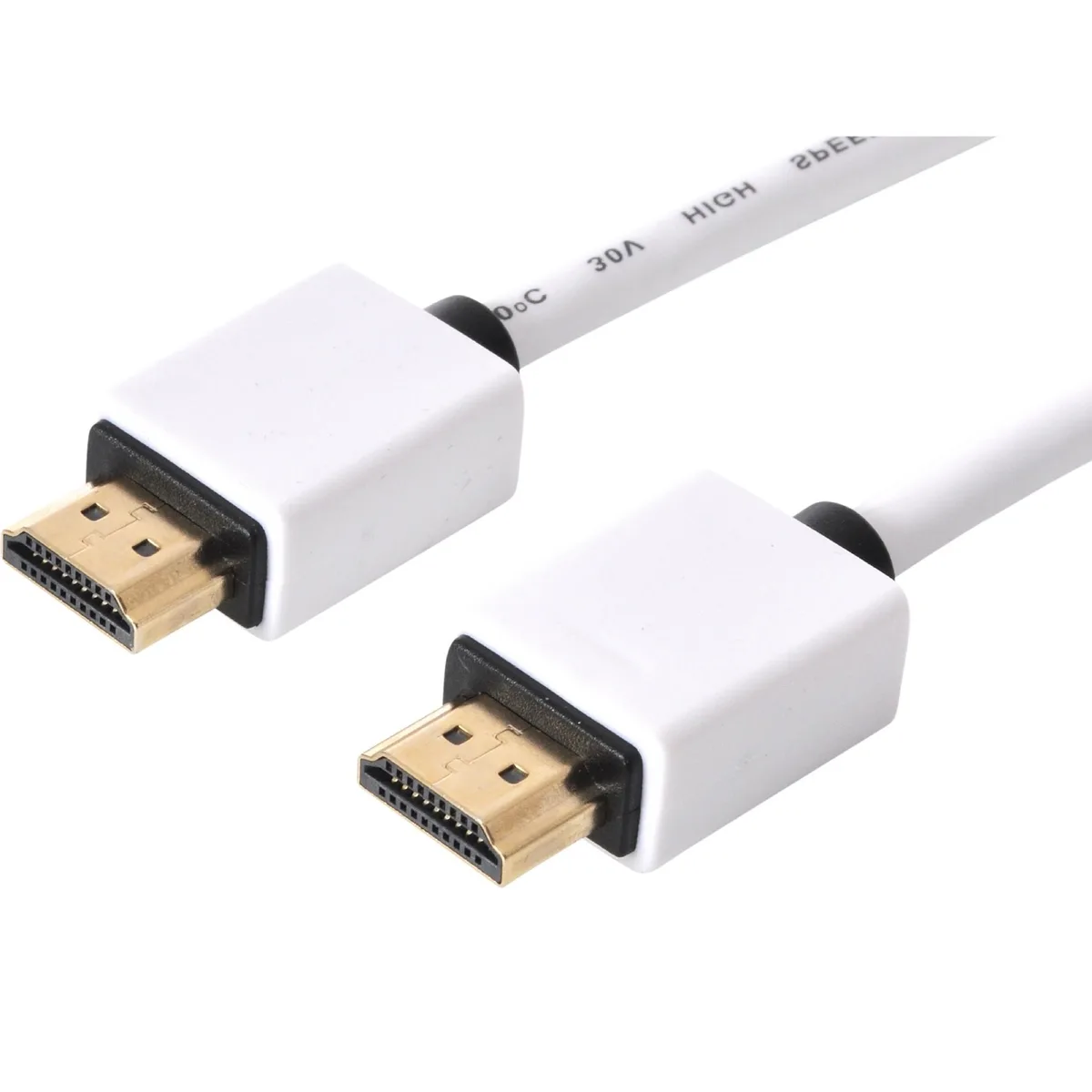 Кабель HDMI M - M, 1.0м, Sandberg, HDMI-2.0 білий