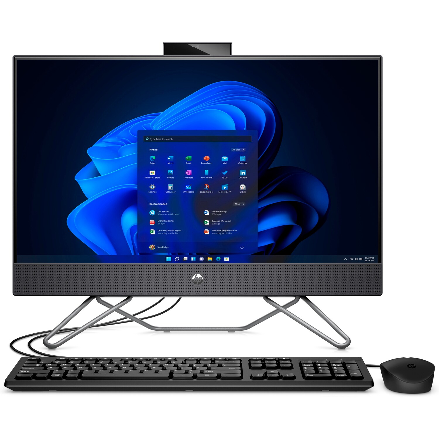 Моноблок 23.8'' HP ProOne 240 G9 i5-1235U/16Gb/SSD256Gb/Cam/K&M/WiFi/W11Pro/Iron Gray