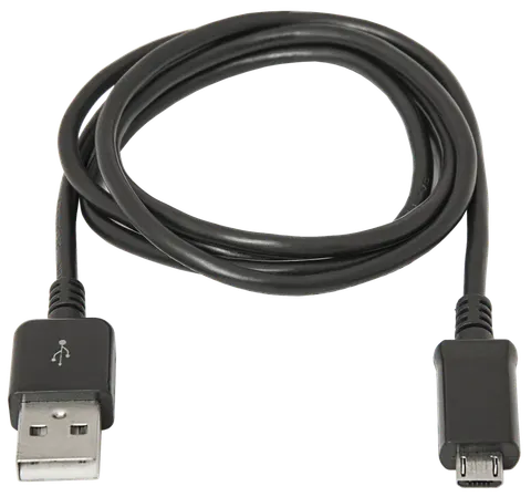 Кабель USB 2.0 AM-micro BM, 1.0 м, чорний, USB08-03H Defender
