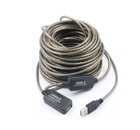 Кабель продовжувач USB 2.0 AM-AF, 20.0 м, активний