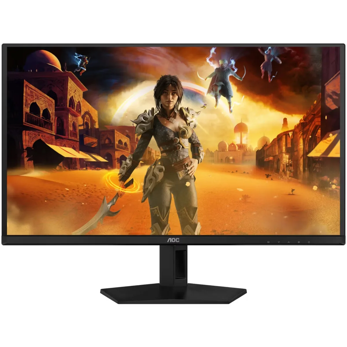 TFT 26.5" AOC Q27G41ZDF, QD-OLED, 240Hz, 0,03ms, HDMI, DP, USB-hub, чорно-червоний