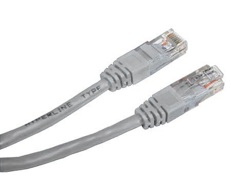 Патчкорд UTP Cat.5e ( 0.25 м сірий ), Cablexpert