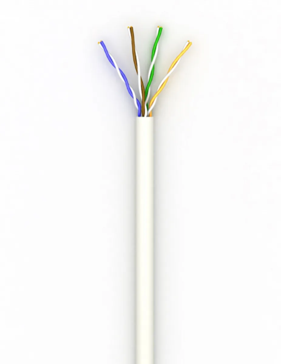 Кабель UTP Cat-5e Ok-NET, КПВ-ВП (350) 4х2х0,51 пометрово