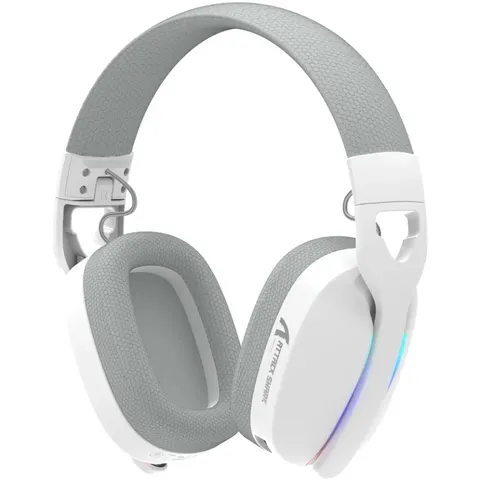 Ігрова гарнітура Attack Shark L90 Wireless,2.4GHz/Bluetooth/3.5mm PS4/PS5/Switch/Xbox/Mac/PC White
